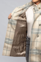 Annemarie Plaid Dbl Brstd Plaid Coat - AXEL'S