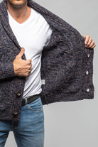Settefili Cashmere Calder 6-Ply Baby Cashmere Cardigan In Navy Mens - Sweaters