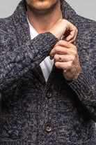 Settefili Cashmere Calder 6-Ply Baby Cashmere Cardigan In Navy Mens - Sweaters