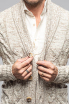 Settefili Cashmere Calder 6-Ply Baby Cashmere Cardigan Mens - Sweaters
