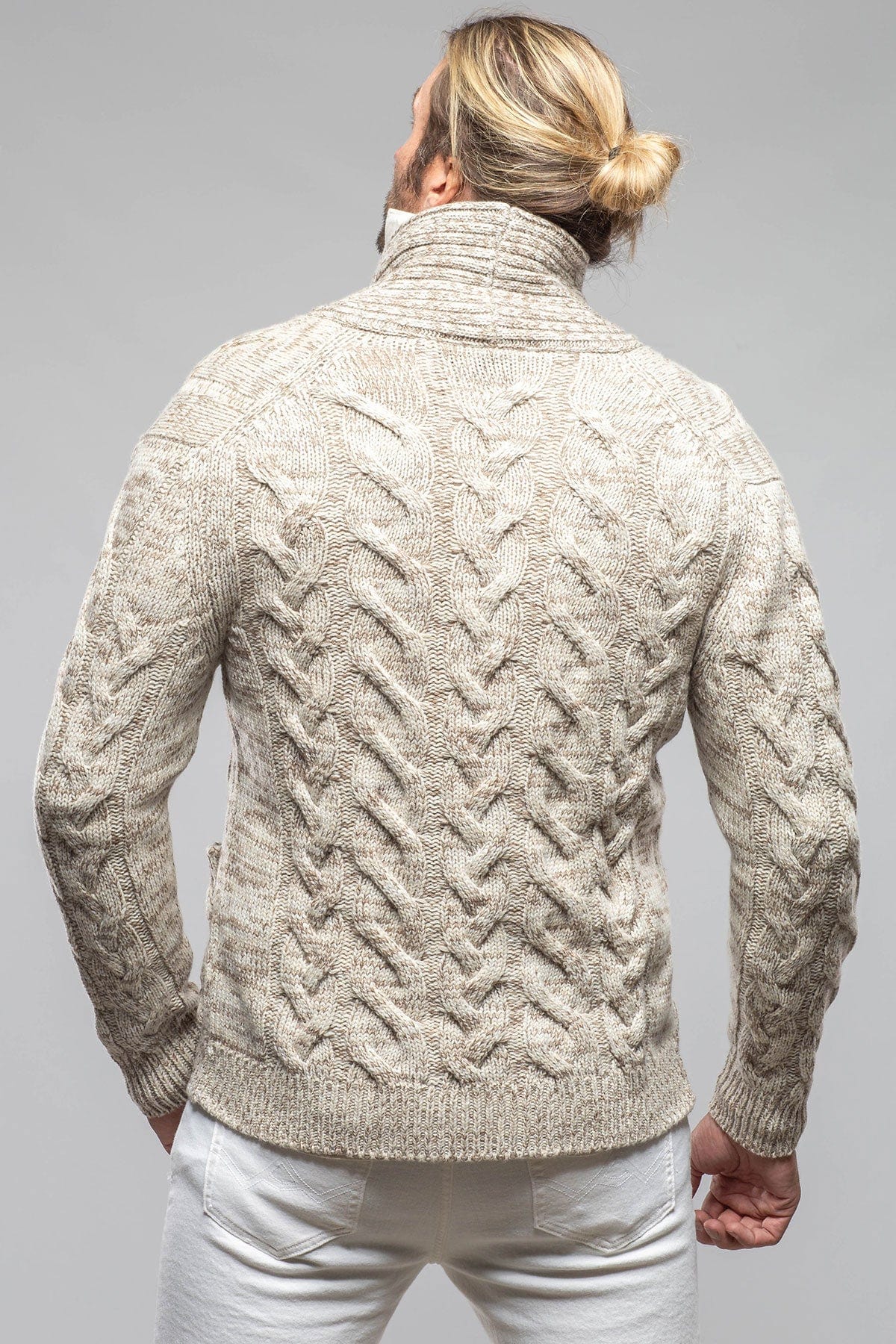 Settefili Cashmere Calder 6-Ply Baby Cashmere Cardigan Mens - Sweaters