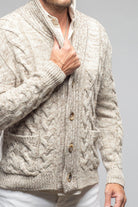 Settefili Cashmere Calder 6-Ply Baby Cashmere Cardigan Mens - Sweaters