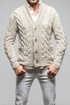 Settefili Cashmere Calder 6-Ply Baby Cashmere Cardigan Mens - Sweaters