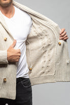 Settefili Cashmere Calder DB Baby Cashmere Cardigan Mens - Sweaters