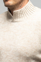 Settefili Cashmere Hawn Cashmere Sweater In Beige Mens - Sweaters