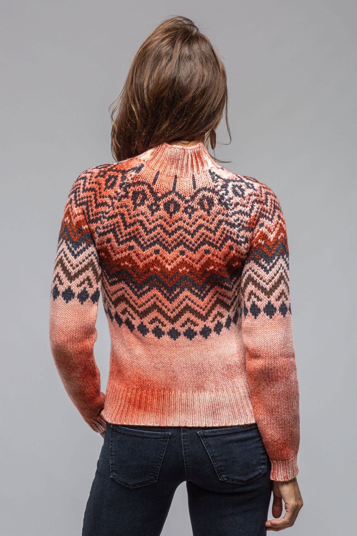 Cabin Sweater In Rust - AXEL'S