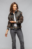 Hickory Blanket Jacket In Charcoal - AXEL'S