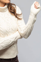 Sonia Villa Lexie Cable Sweater In Cream | Ladies - Sweaters