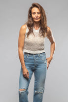 Sonia Villa Lola Sleeveless Crochet Top In Natural | Ladies - Tops