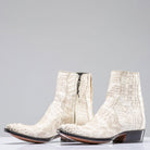 3 Piece Hornback Alligator In Ghost - AXEL'S