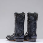 Blue Sky Magestic Gator Boot In Navy - AXEL'S