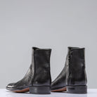 Buffalo Calfskin Shortie In Black - AXEL'S