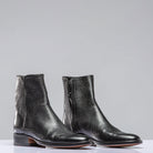 Buffalo Calfskin Shortie In Black - AXEL'S