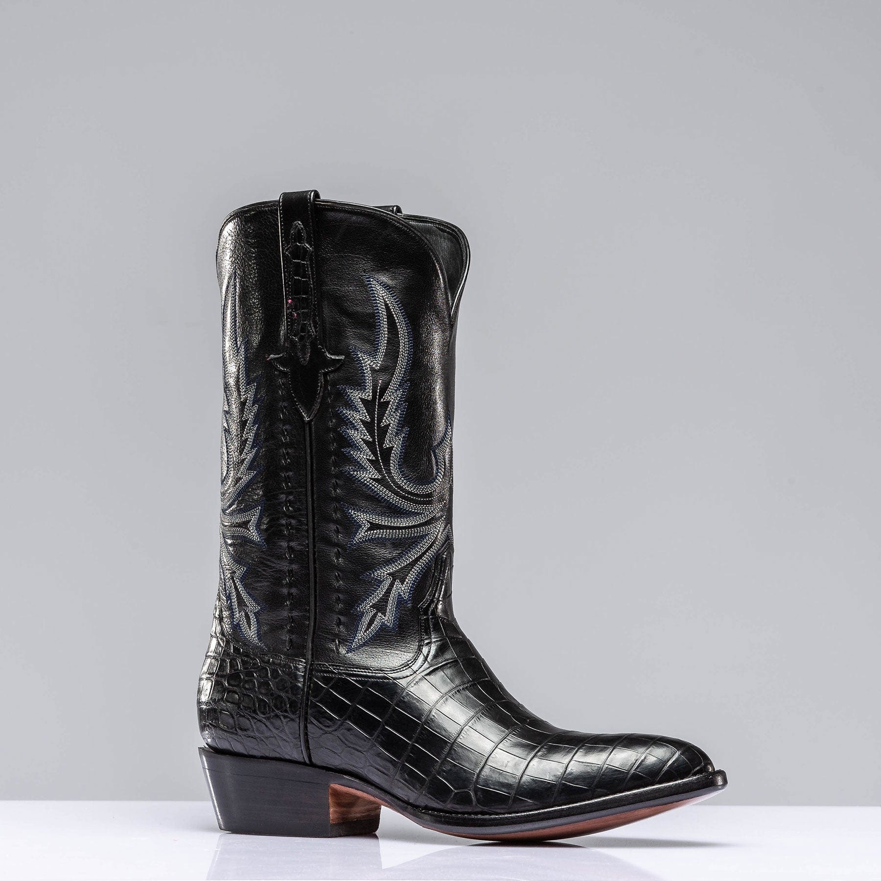 Alligator belly boots hotsell