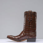 Stallion Boots Dark Brown Full Majestic Mens - Cowboy Boots