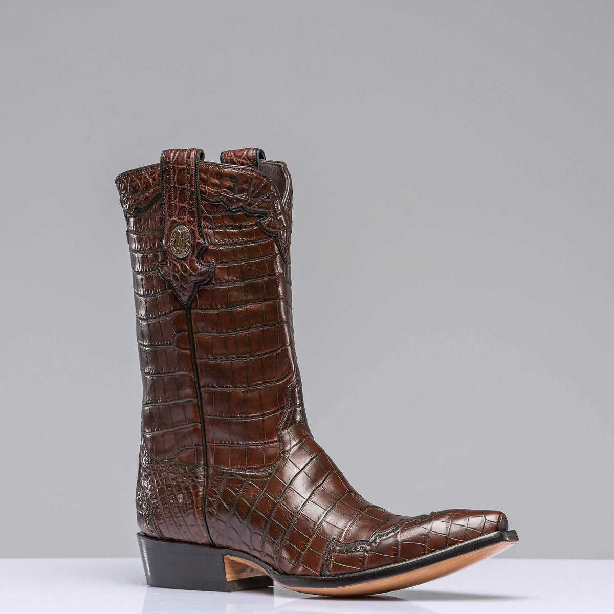 Stallion Boots Dark Brown Full Majestic Mens - Cowboy Boots