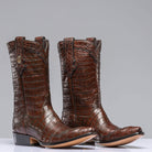 Stallion Boots Dark Brown Full Majestic Mens - Cowboy Boots