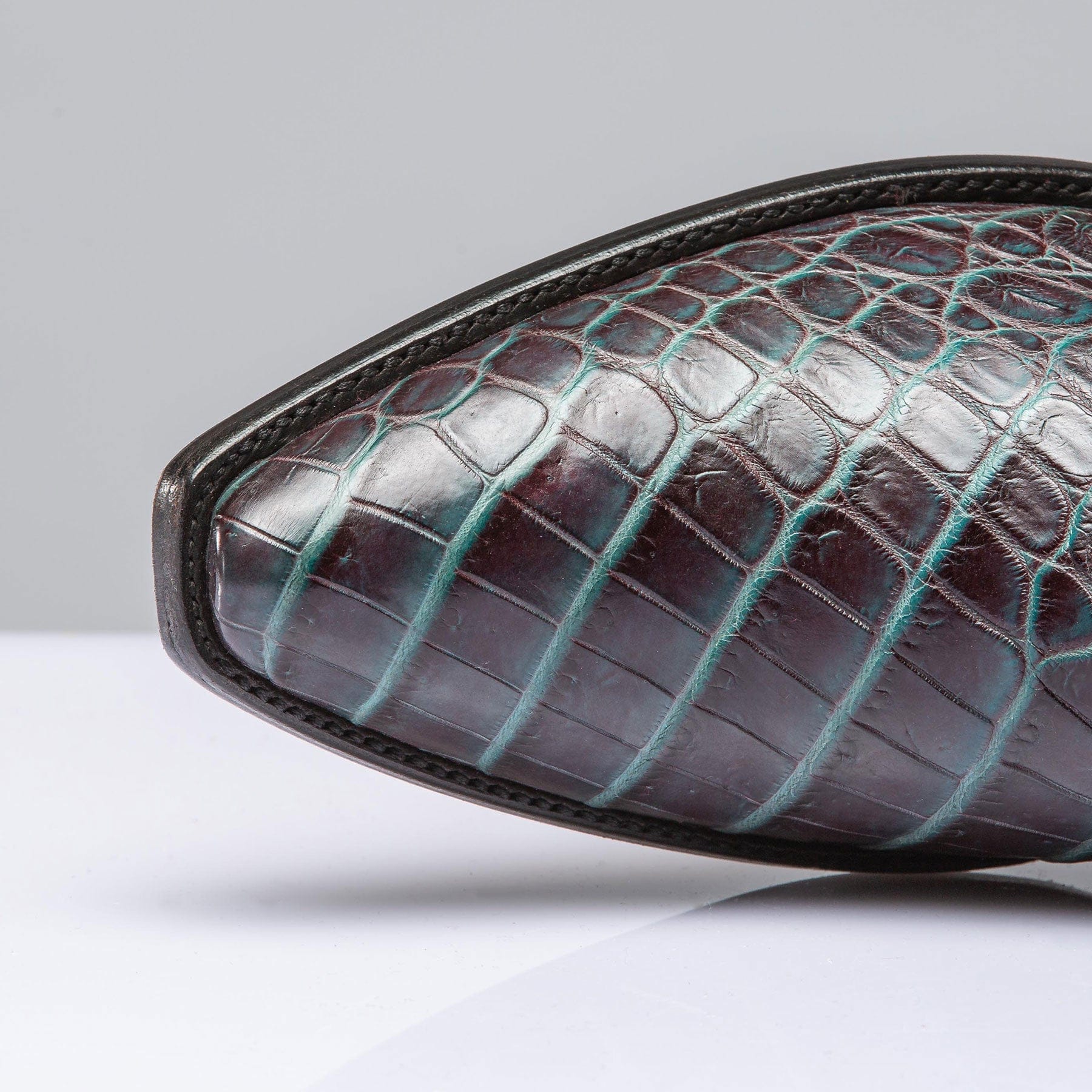 Gator Zorro Gallegos In Chocolate Brown & Turquoise - AXEL'S