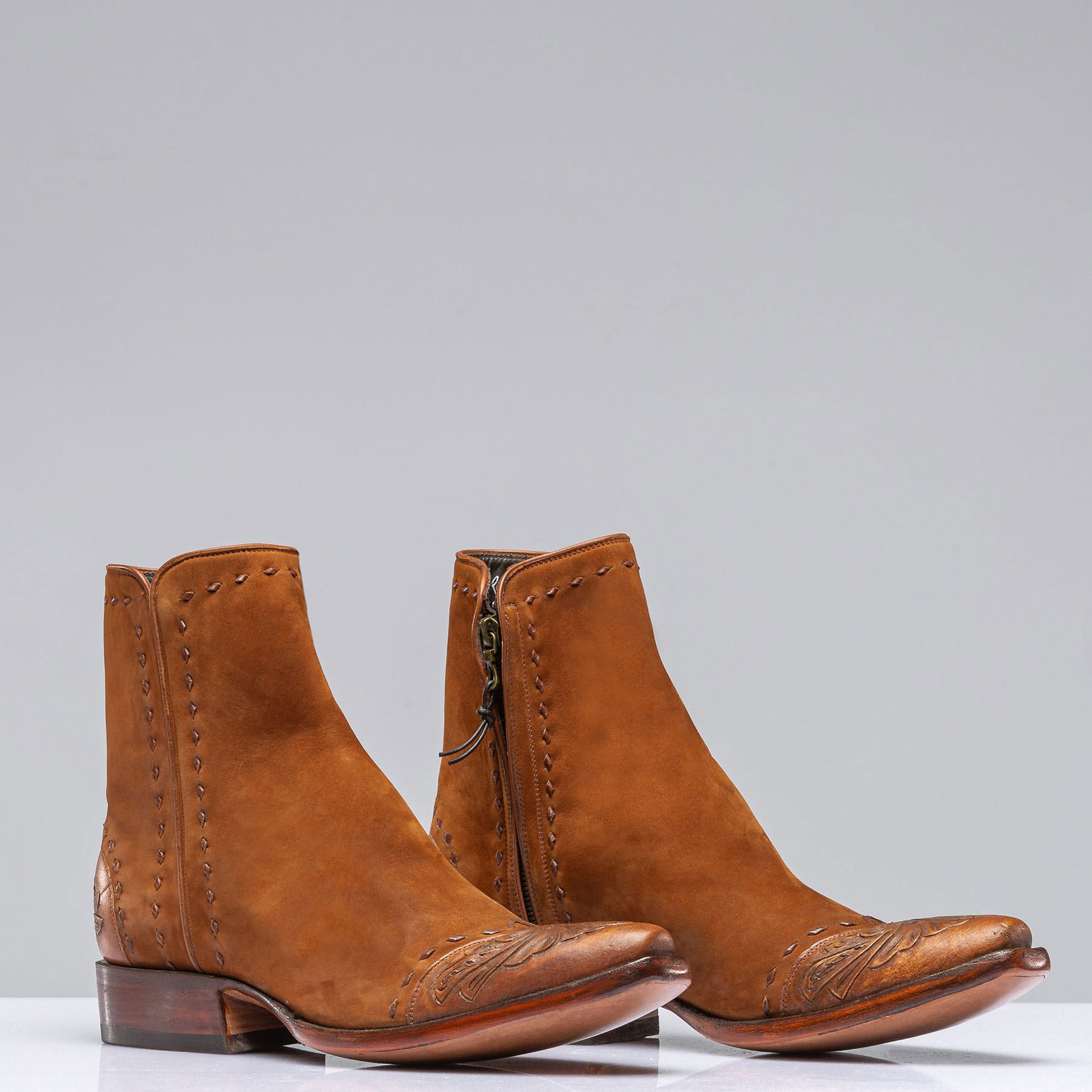 Harris Tooled Nubuck Zorro - AXEL'S