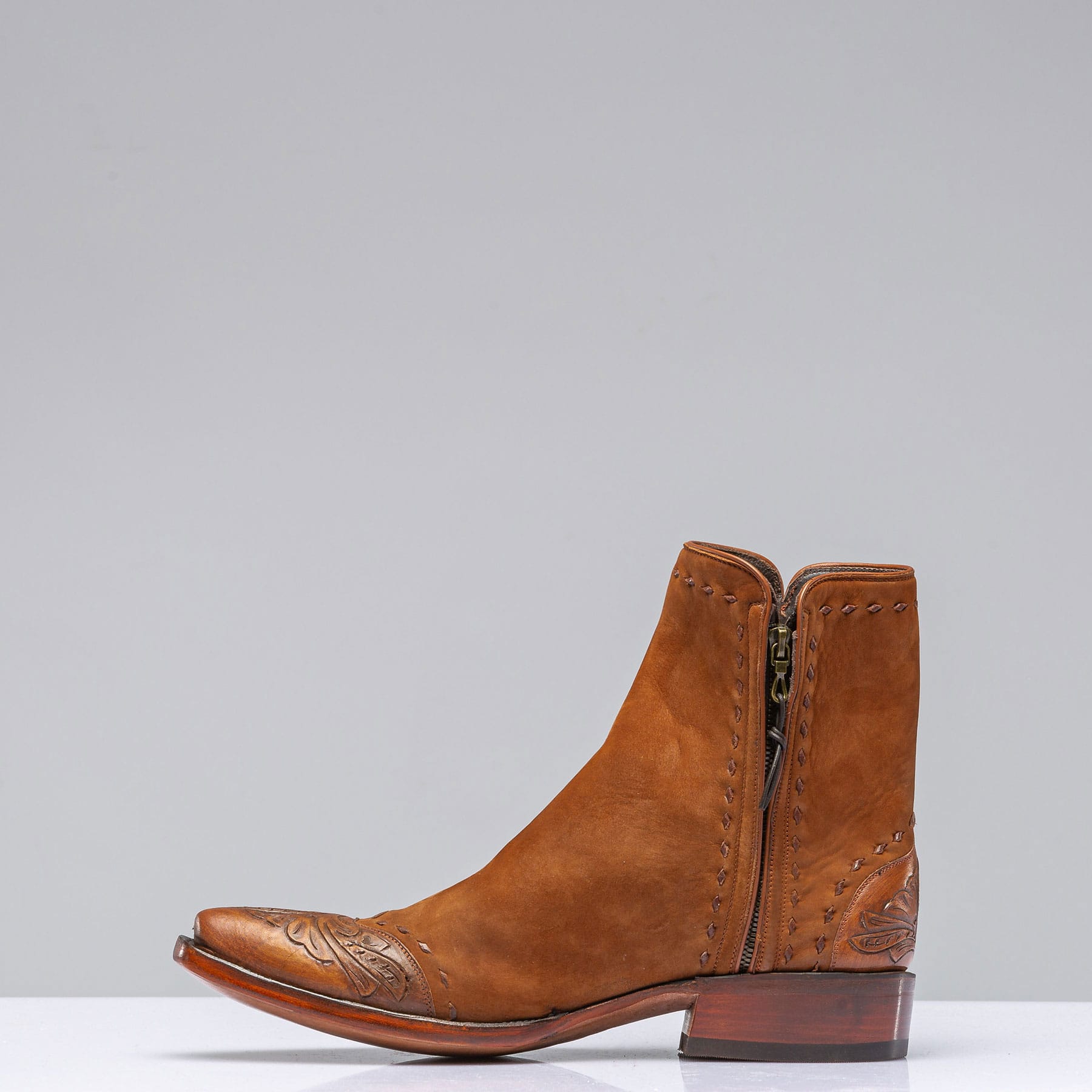 Harris Tooled Nubuck Zorro - AXEL'S