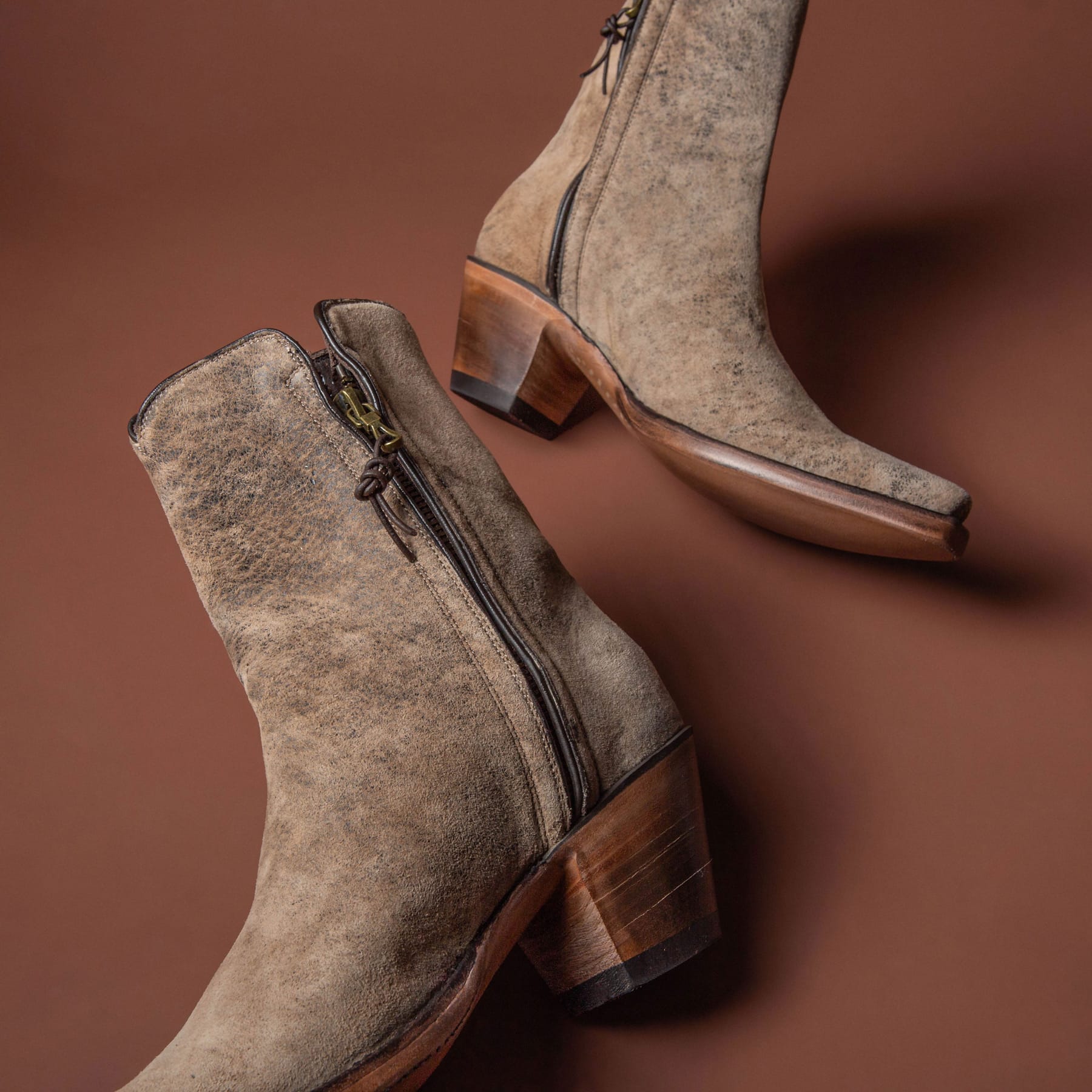 Stallion Boots Kendall Zorro In Camel Break Ladies - Cowboy Boots