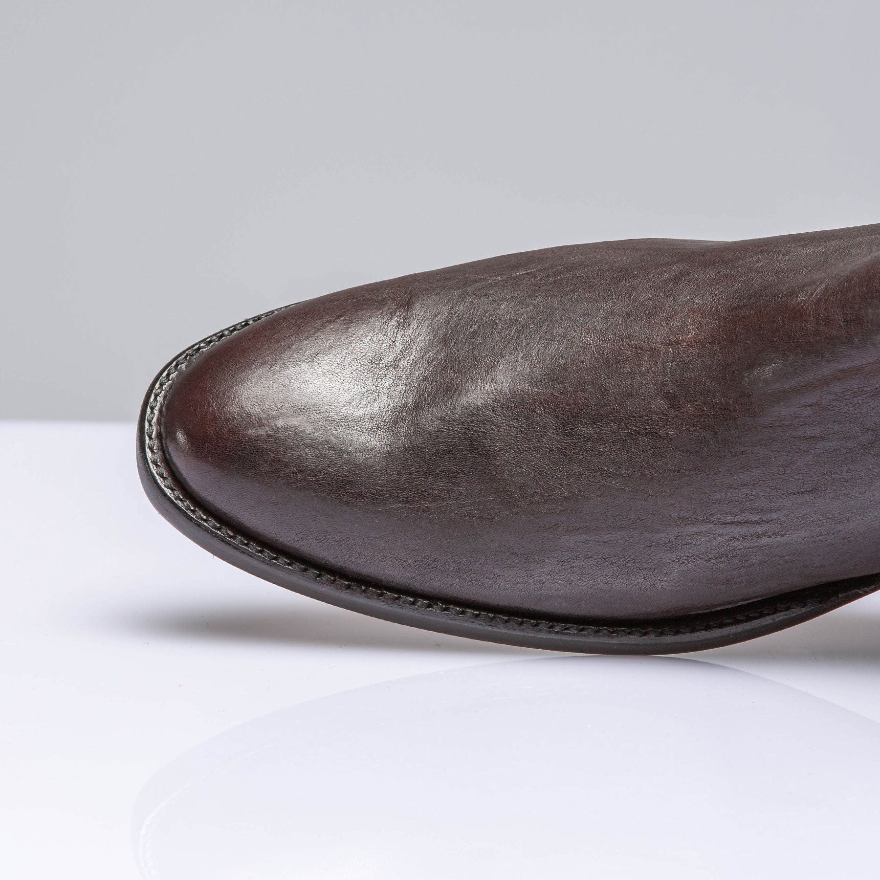 Stallion Boots Montana Goat Round Toe Shortie Mens - Cowboy Boots