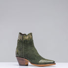 Morina Zorro In Forest Suede & Leather - AXEL'S