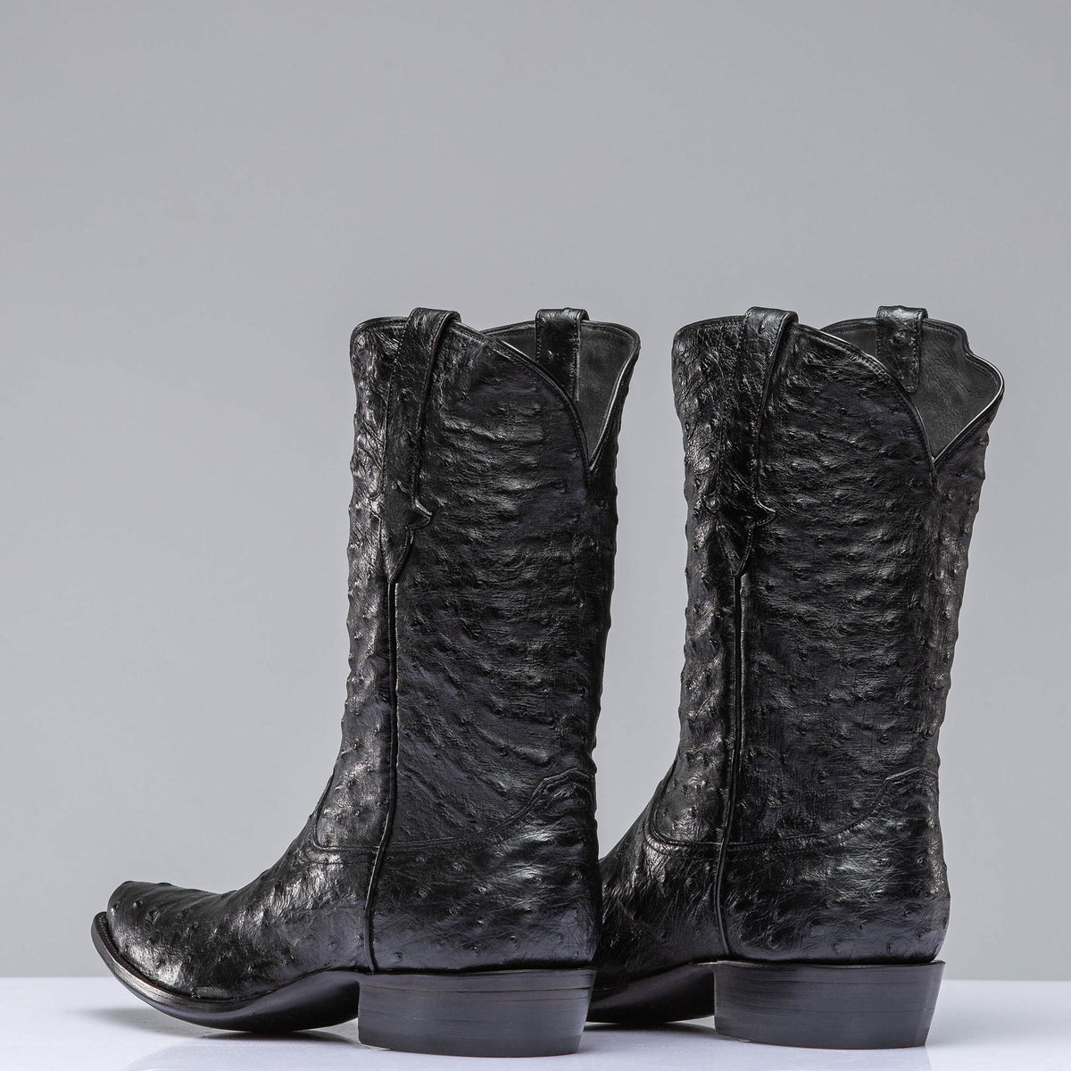 Stallion Boots Perth Full Ostrich Cowboy Boot Mens - Cowboy Boots