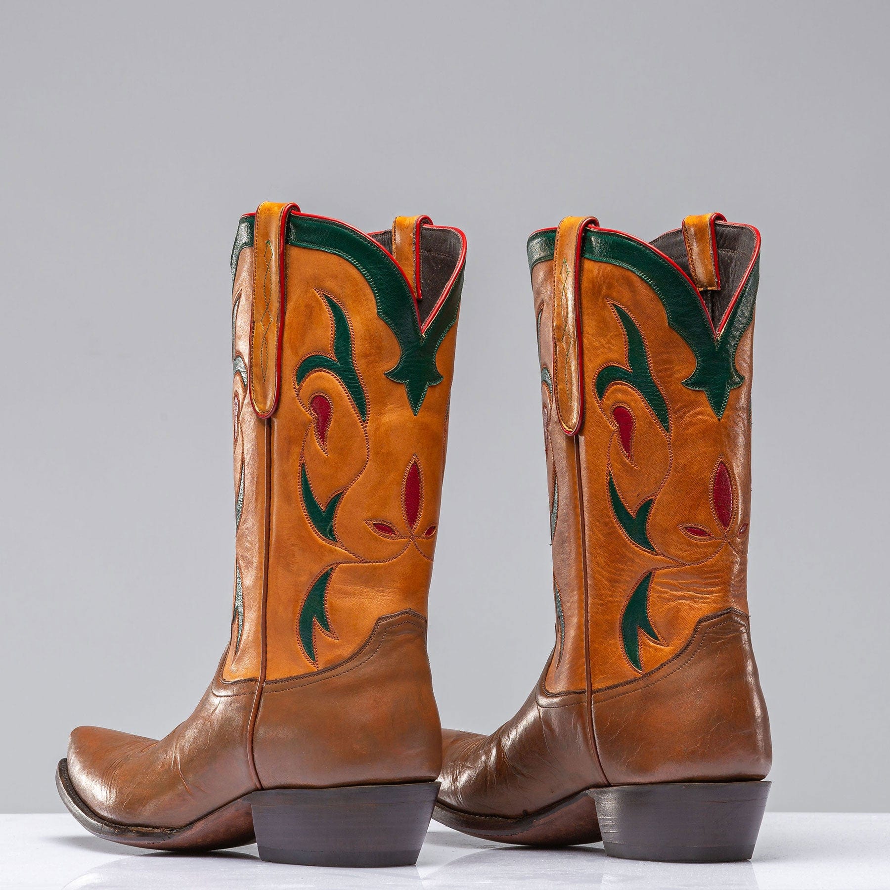 Stallion Boots Ranch Hand Vintage Inlaid Boots | Mens - Cowboy Boots