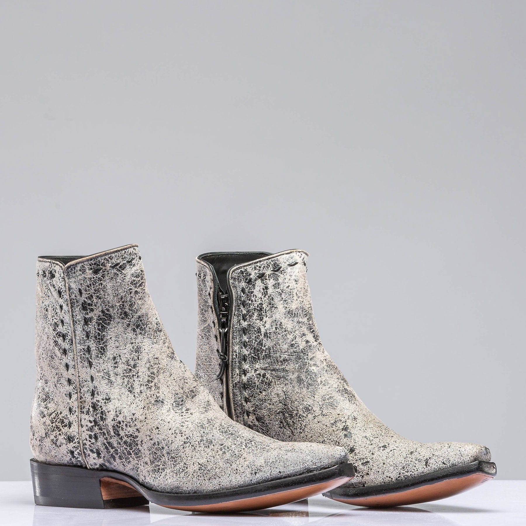 Stallion Boots Stillwater Zorro In Vintage White Mens - Cowboy Boots