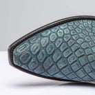 Sato Sueded Gator Zorro In Teal - AXEL'S