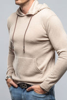 Stile Latino Florio II Cashmere Hoodie In Beige | Mens - Sweaters