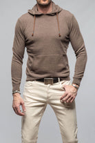 Stile Latino Florio II Cashmere Hoodie In Dark Sand | Mens - Sweaters