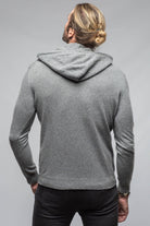 Florio II Cashmere Hoodie In Grey - AXEL'S