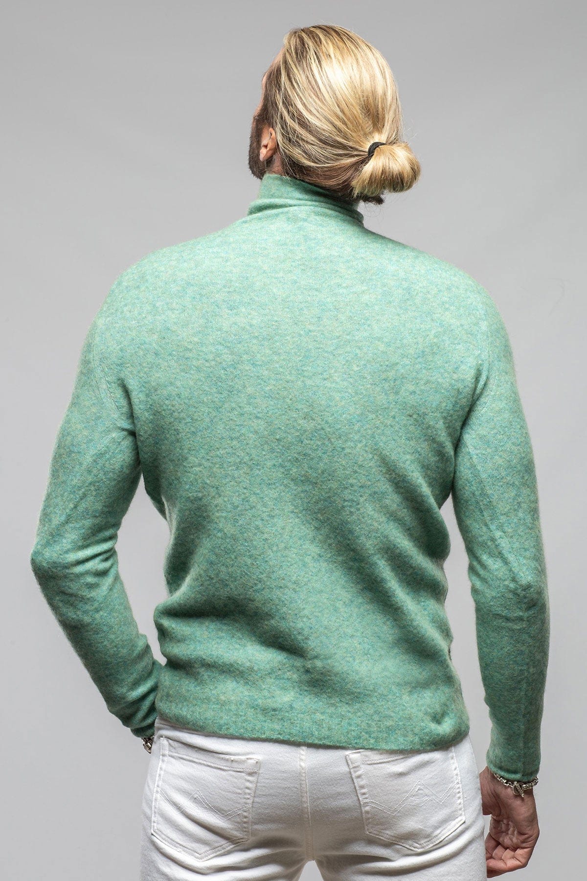 Stile Latino Mandara Sweater In Green Mens - Outerwear - Cloth