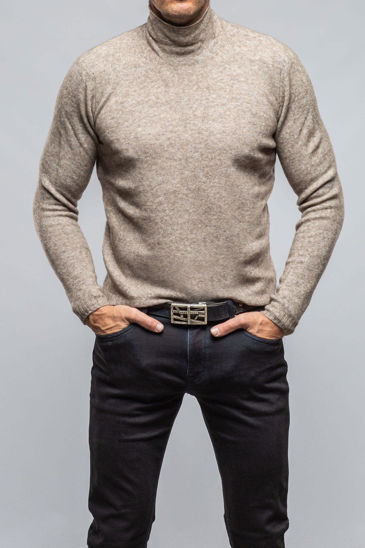 Mandara Sweater In Grey/Beige - AXEL'S