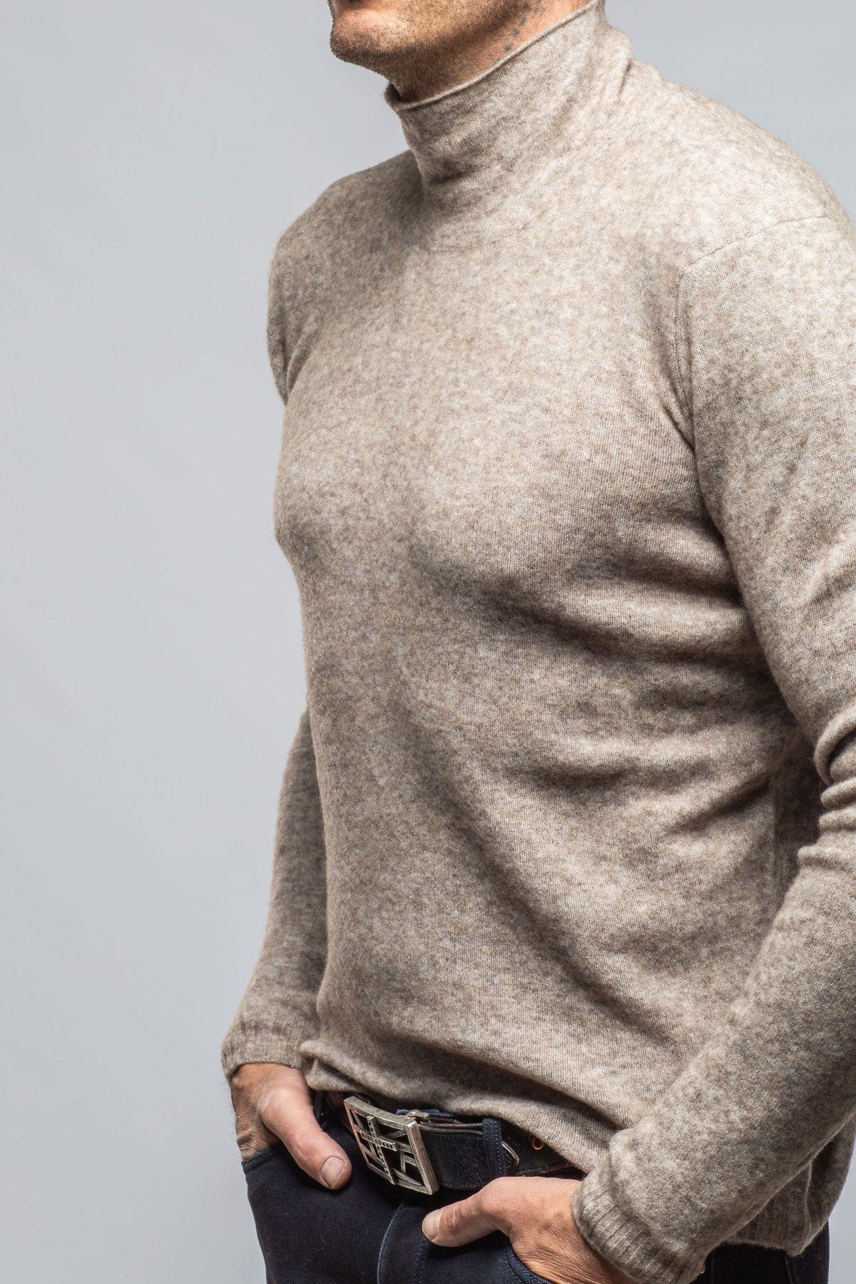 Mandara Sweater In Grey/Beige - AXEL'S