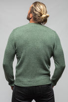 Stile Latino Rogan Crew Sweater In Green Mens - Sweaters