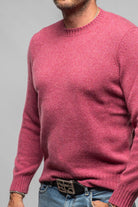 Stile Latino Rogan Crew Sweater In Red Mens - Sweaters