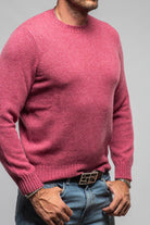 Stile Latino Rogan Crew Sweater In Red Mens - Sweaters