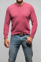 Stile Latino Rogan Crew Sweater In Red Mens - Sweaters