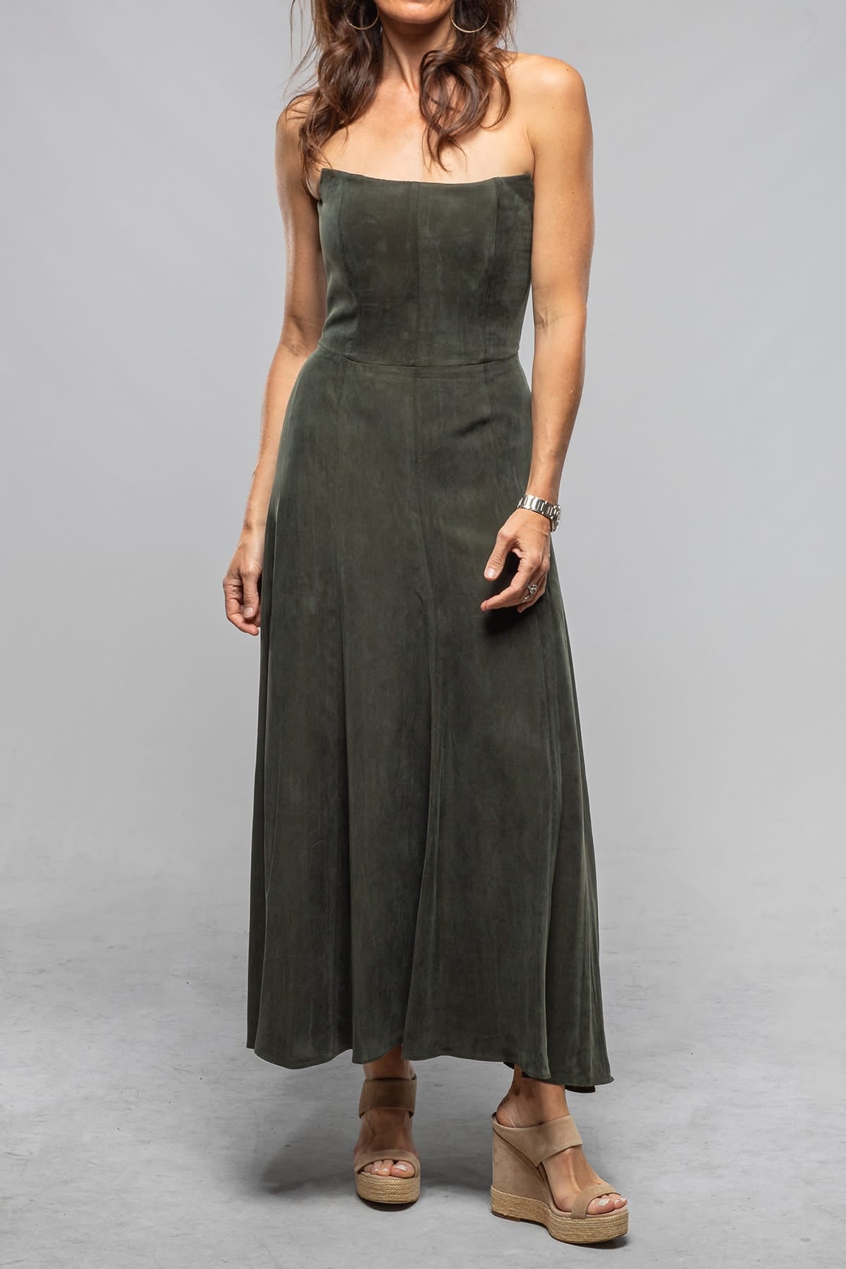 Baltea Dress In Oxford - AXEL'S