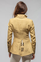 T.ba Cipriani Linen Jacket In Sand | Ladies - Tailored