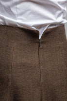 T.ba Fiona Tweed Skirt In Brown/Black Melange Ladies - Skirts