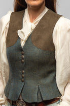 T.ba Gylda Tweed & Suede Vest Ladies - Tailored - Vests