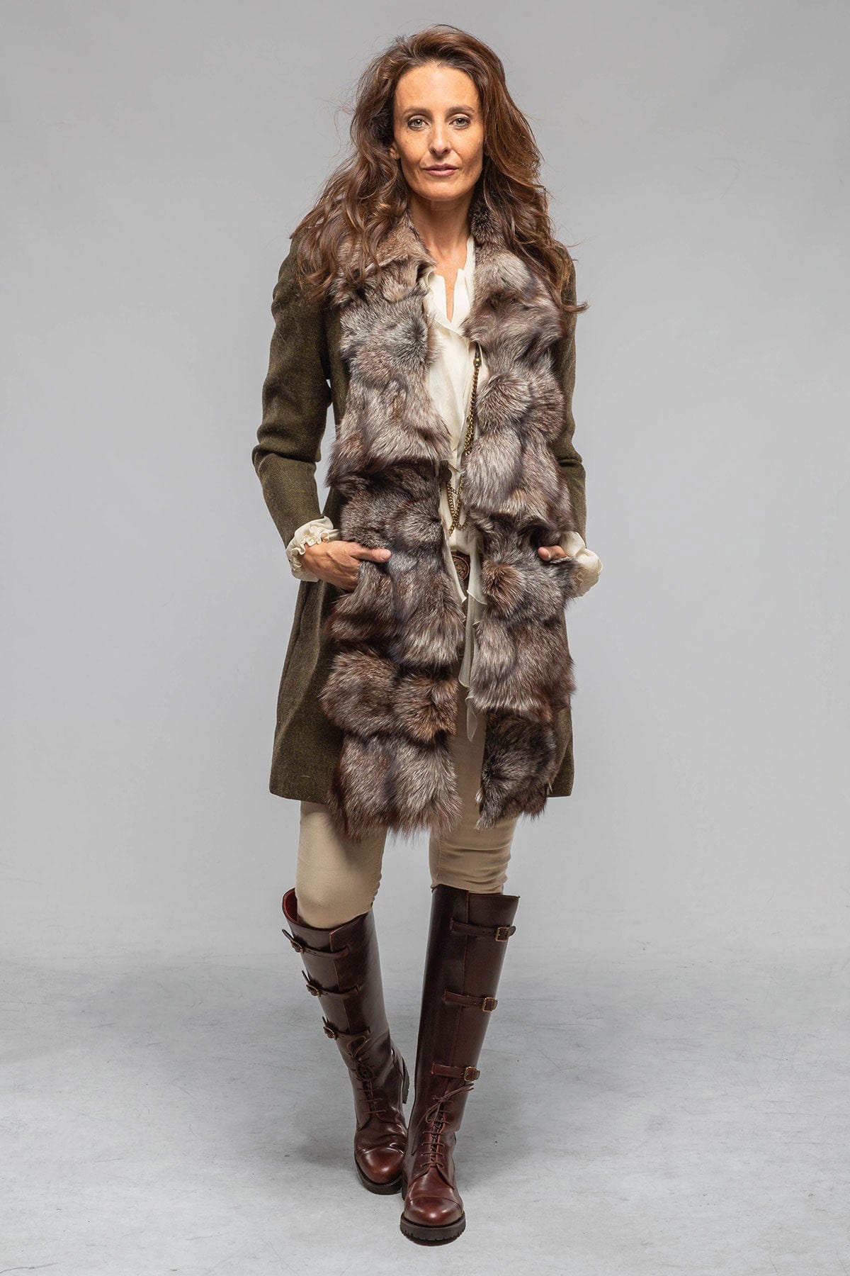 T.ba Haddington Tweed Short Coat Ladies - Tailored - Jackets