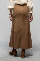 T.ba Joan Suede Skirt In Camel Ladies - Skirts