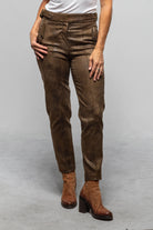 T.ba Mari Pants In Vegan Leather Ladies - Pants - Leather
