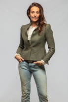T.ba Perth Tweed Peplum Jacket Ladies - Tailored - Jackets
