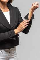 T.ba Sevilla Jacket In Black Sharkskin Ladies - Tailored - Jackets